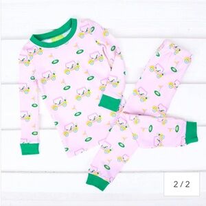 Classic Whimsy Golf Cart Pink Pajamas